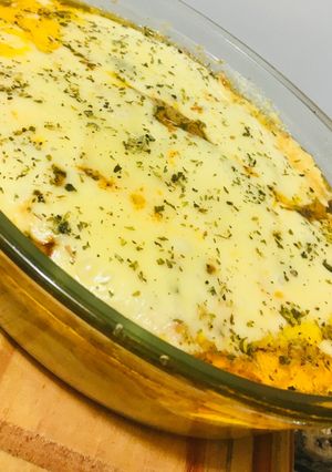Una foto de Gratén DE FILETES🐟 DE MERLUZA🐟