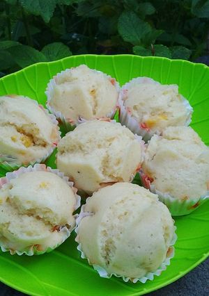 Foto resep Bolu Kukus Pisang Overnight #NoMixer #NoBlender #NoSoda