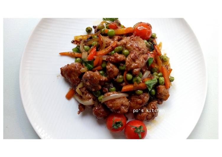 Resep Daging ayam giling goreng mentega Lezat