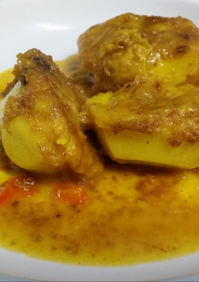 Una foto de Papas Rellenas al estilo Canario