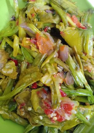 Foto resep Tumis genjer janda herang
