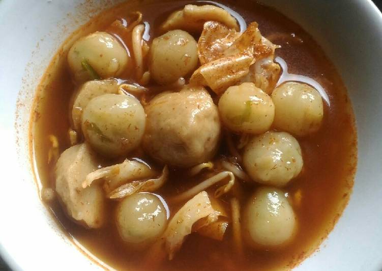 Cilok Kuah Tom Yum (Instan)