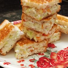 A picture of Mayonnaise sandwich.
