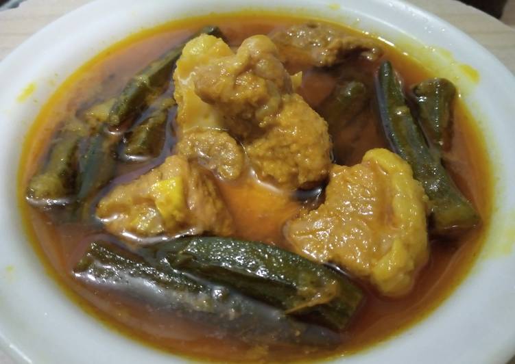 Beef Ladyfinger curry