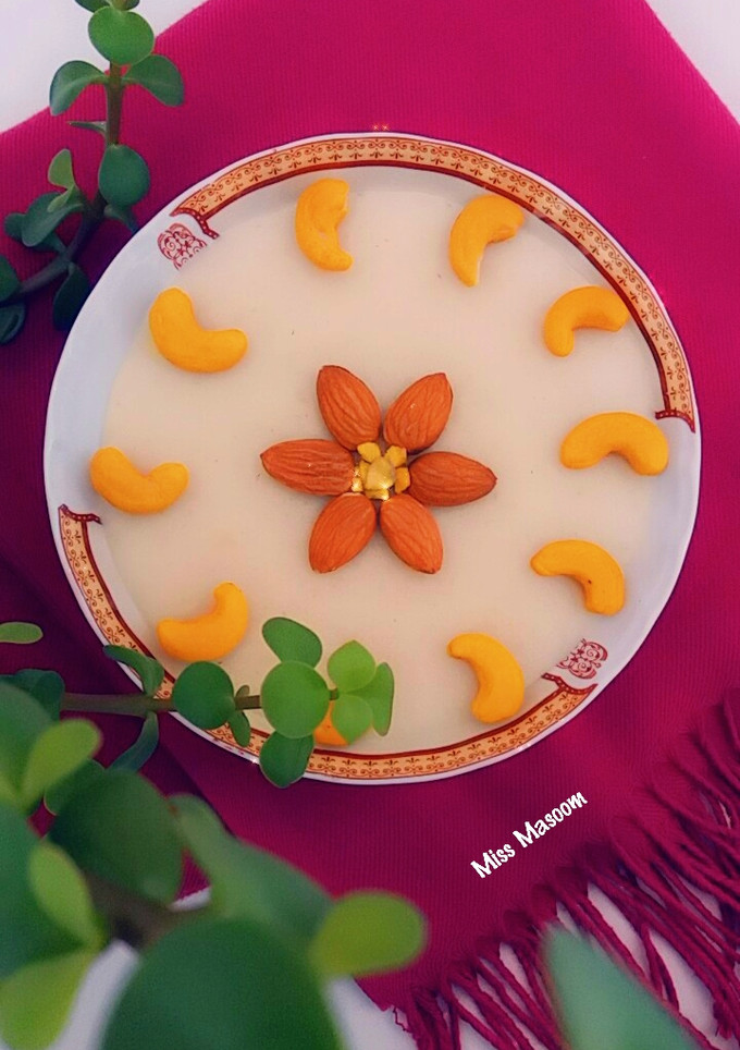 عکسی از دستور دسر کشکول ترکیه