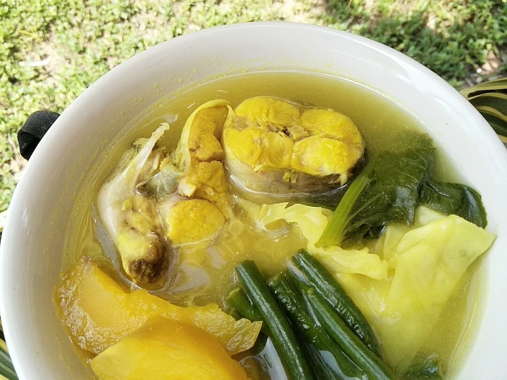 Cara Mudah Membikin Resep Sayur Asam Ikan Baung Terong Asam (Sayur Asam Banjar) yang Uenak Anti Ribet, Bisa Manjain Lidah