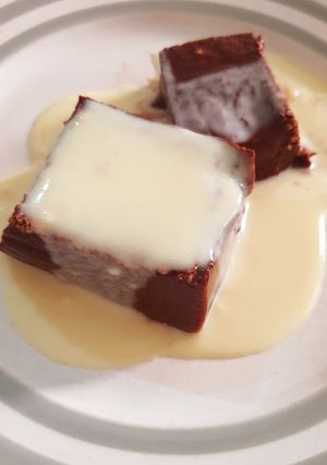 Foto resep 20. PUDING COKLAT MANTUL ALA OGATO (100% ENAK) VLA SANTAN