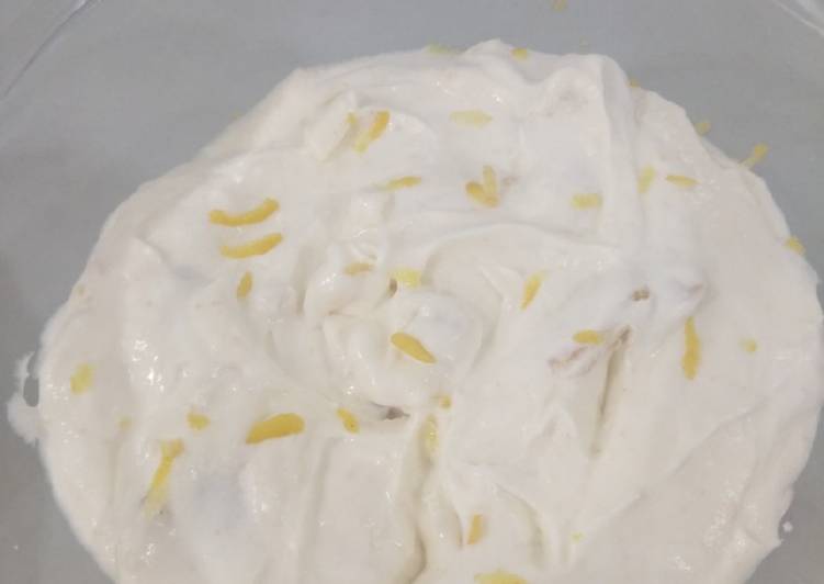 Mousse de limón (con leche condensada)