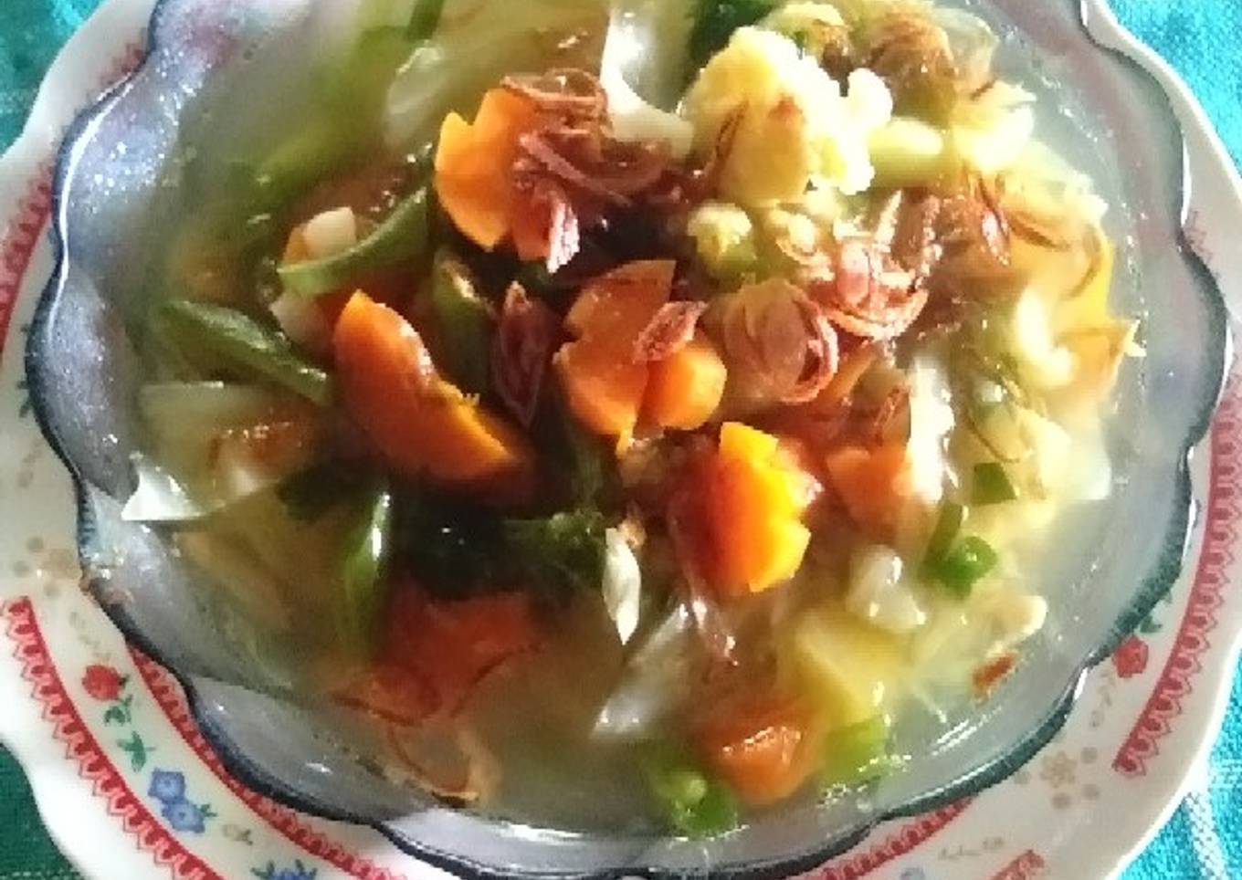#5 resepterbaruku, Sop sayur ala ala aku