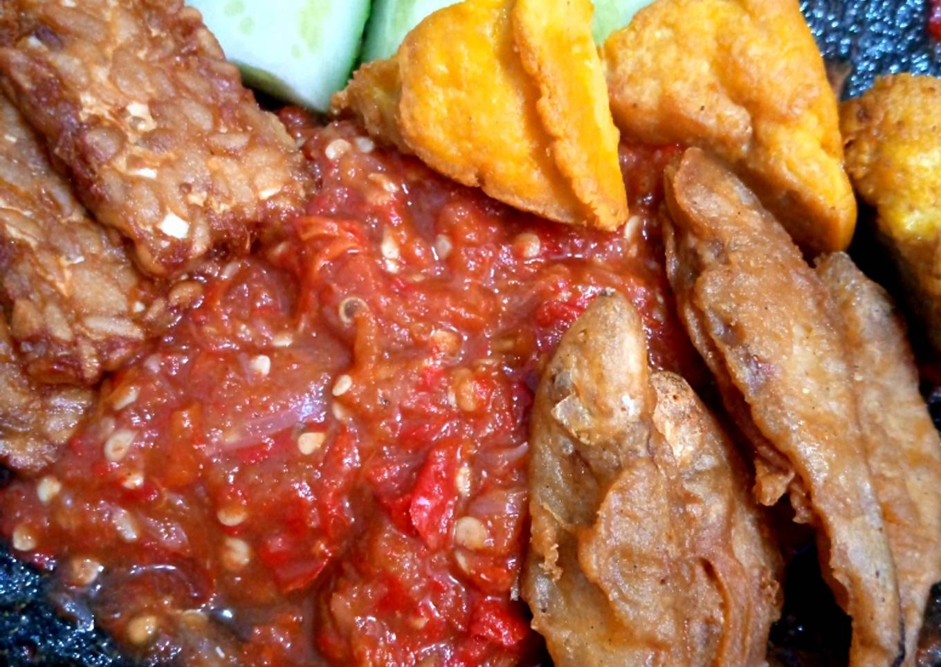 Ikan Asin Tepung Sambal Limo