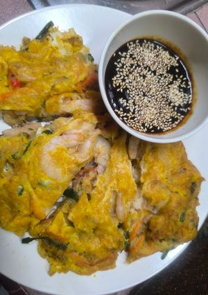 Gambar Telur Dadar Udang Versi Korea
