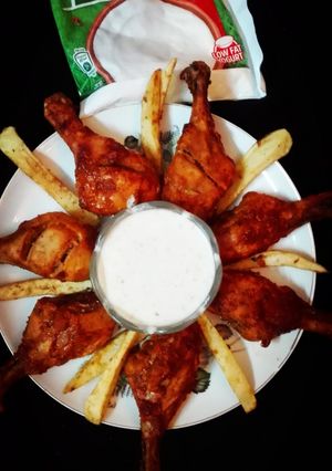 A picture of Chicken Tandoori Kebab.