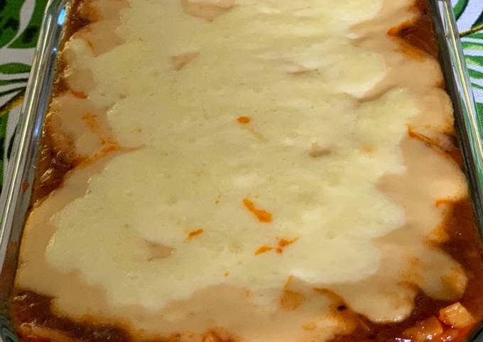 Lasagna mozarella