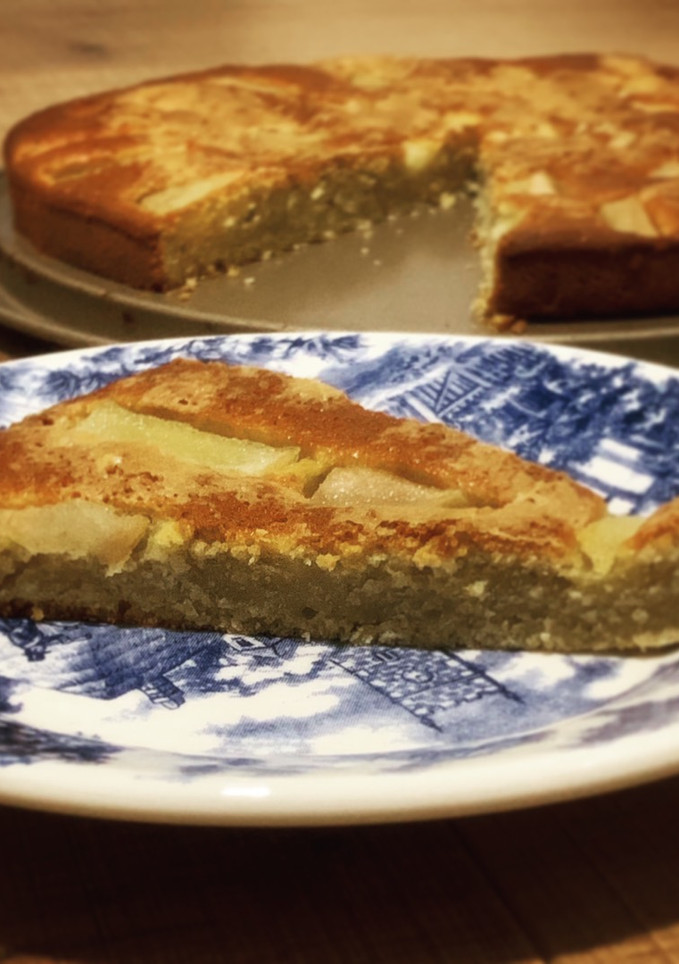 Una foto de Bizcocho de peras Thermomix (bizcocho sin yogur)