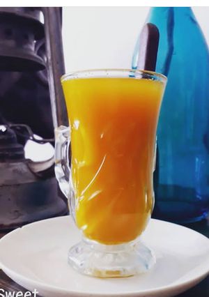 Una foto de TÉ de jengibre y cúrcuma 🍵...🇨🇱