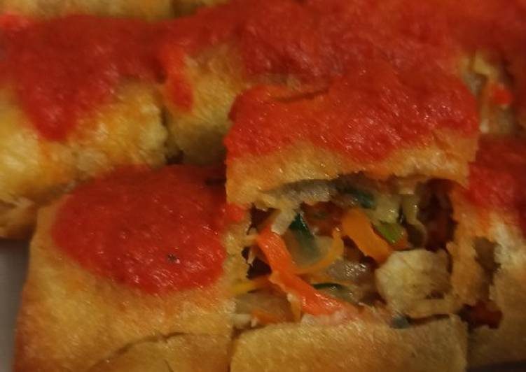 Cara Gampang Membuat Lumpia sayur Anti Gagal