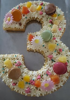 Une photo de Number cake 3