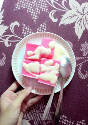 Foto resep Puding vla stroberry