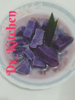 Foto resep "Kolak Ubi Ungu"