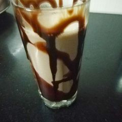 Chocolate shake A picture of Chocolate shake.