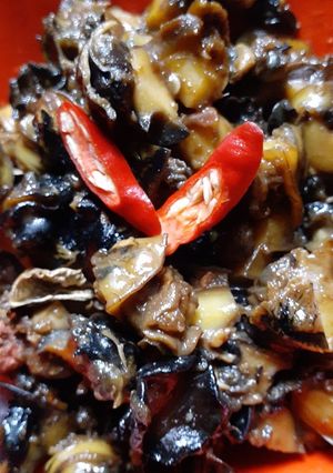Foto resep Keong sawah masak pedas manis