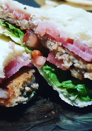 Una foto de Milanesa de soja texturizada vegana apta APLV