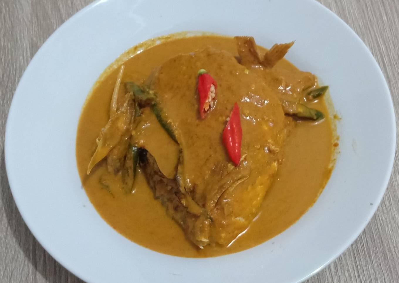 Gulai Kepala Kakap (Asam Sunti)