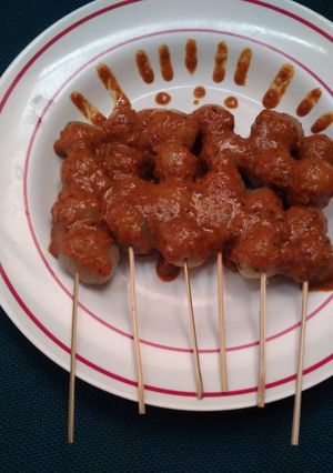Foto resep Sate cilok nyap-nyap