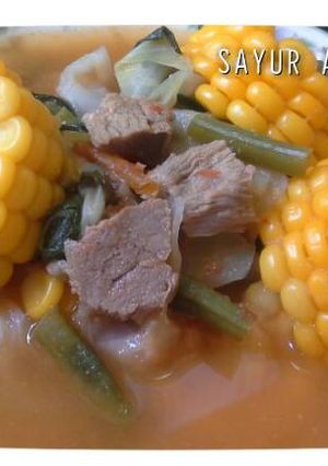Foto resep Sayur asem jakarta