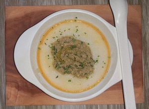 Foto resep Bubur Semur Daging sapi & Hati ayam (mpasi 7m+)