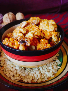 A picture of Akhrot_ka_halwa.