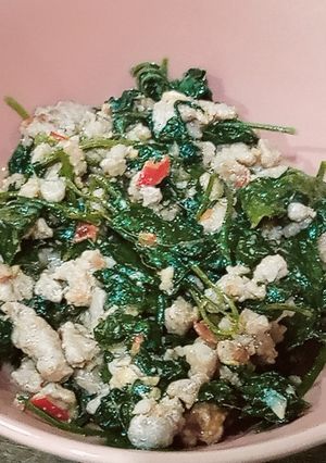รูปของ ผัดมิโซะตำลึงหมูสับ - คีโต