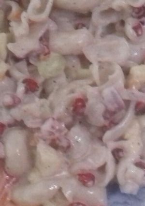 A picture of Russian salad.