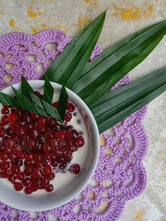 Foto resep Bubur mutiara with palm sugar