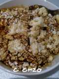 Calostros de vaca con avena y miel