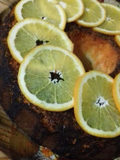 صورة لوصفة كيك بالبرتقال 🍊🍊🍊
