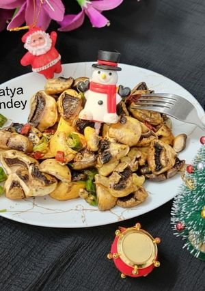 मशरूम फ्राई रेसिपी मुख्य फोटो