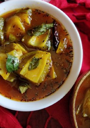 A picture of Mango in sweet Gravy.