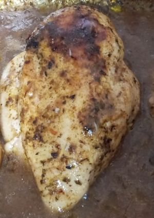 Una foto de Supremas de pollo con salsa de limón