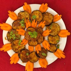 A picture of Brinjal crispy fry.