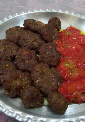 عکسی از دستور 😋کوفته گوشت😋