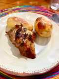 Asado de carnicero de cerdo al horno