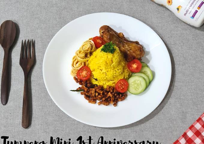 Tumpeng Mini Anniversary Salam Kenal / Nasi Kuning Fibercreme