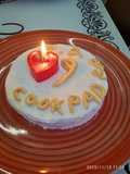 Joyeux anniversaire Cookpad France 🎉🎉🎊🎊🎂🎂🍭