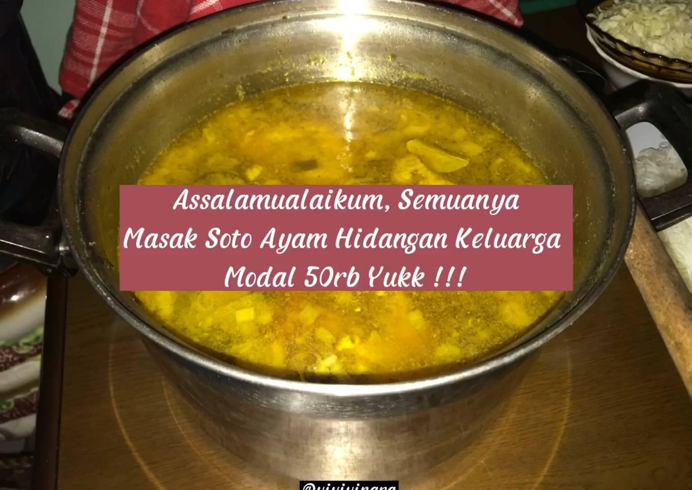 Soto Ayam Cirebon Enak Hidangan Keluarga