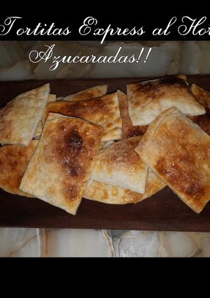 Una foto de Tortitas Express al horno Azucaradas 😊😋