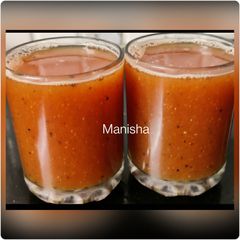 Carrot Tomato Soup A picture of Carrot Tomato Soup.