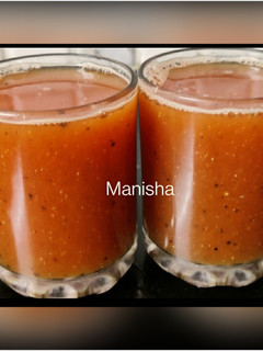 A picture of Carrot Tomato Soup.