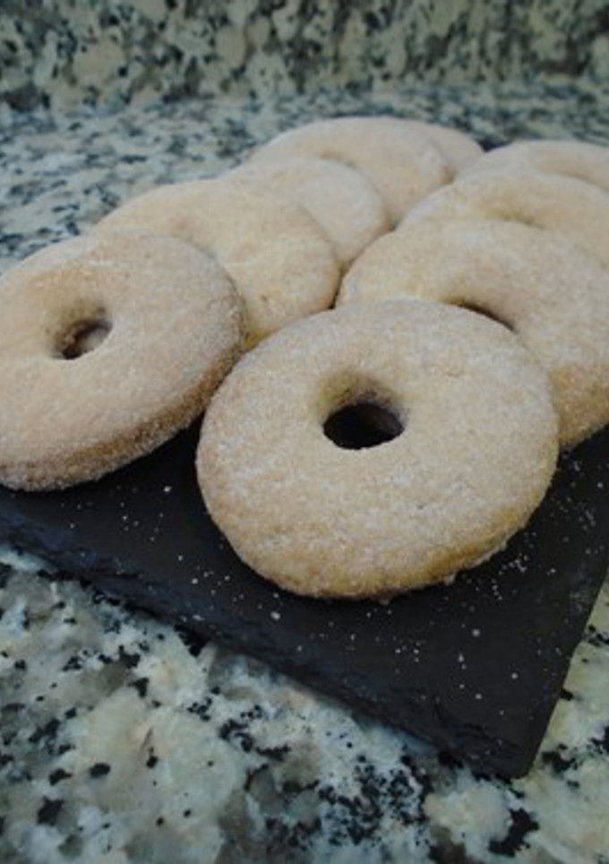 Una foto de Rosquillas de naranja al horno