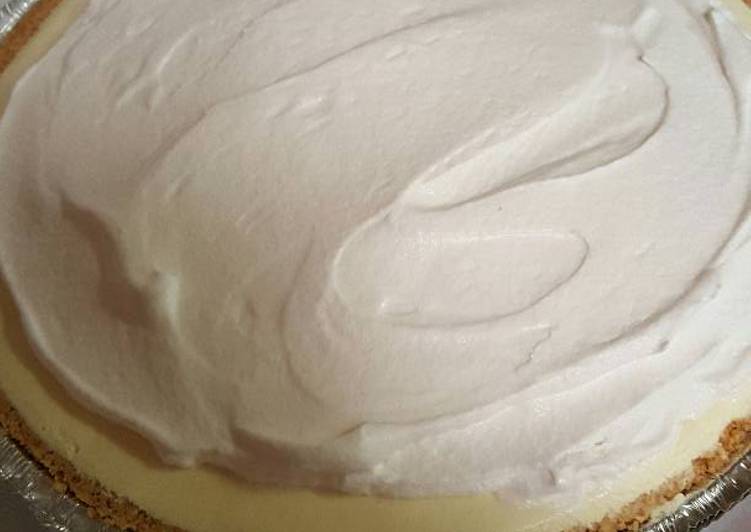 Step-by-Step Guide to Make Yummy Fluffy Triple Lemon Pie